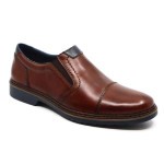 Rieker mocassin cognac leder 16559